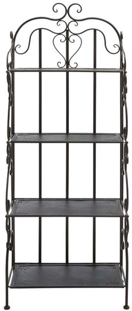 Safavieh - Tyrique 4 Tier Shelf Unit - Black Rust  - PAT5033E veiw 1