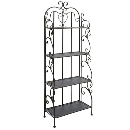 Safavieh - Tyrique 4 Tier Shelf Unit - Black Rust  - PAT5033E veiw 3