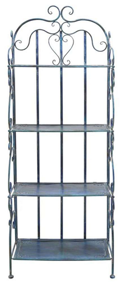 Safavieh - Tyrique 4 Tier Shelf Unit - Mossy Blue  - PAT5033C veiw 1