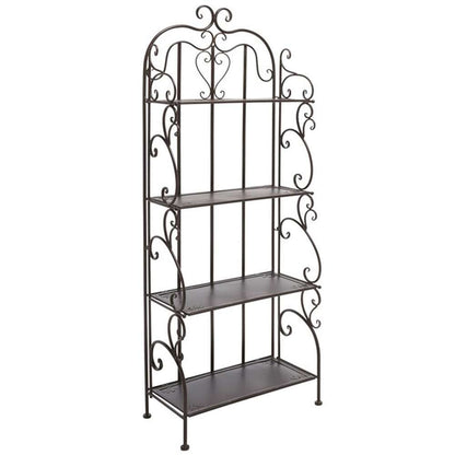 Safavieh - Tyrique 4 Tier Shelf Unit - Rustic Brown - PAT5033B veiw 3