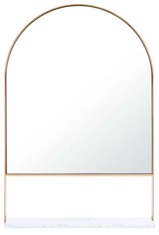 Safavieh - Yuriko 24in Mirror - Brass - MRR2009A veiw 1