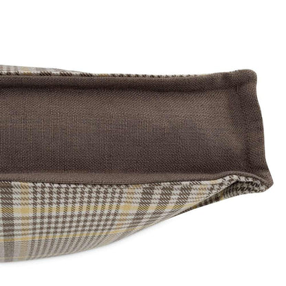 AICO by Michael Amini - Newport Leeds 17in Square Box Throw Pillow - Pewter - BCS-DP17-LEEDS-PWT veiw 4