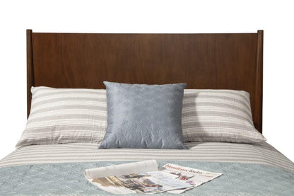 Alpine Furniture - Flynn Mid Century Modern California King Panel Bed, Walnut - 966WAL-07CK veiw 6