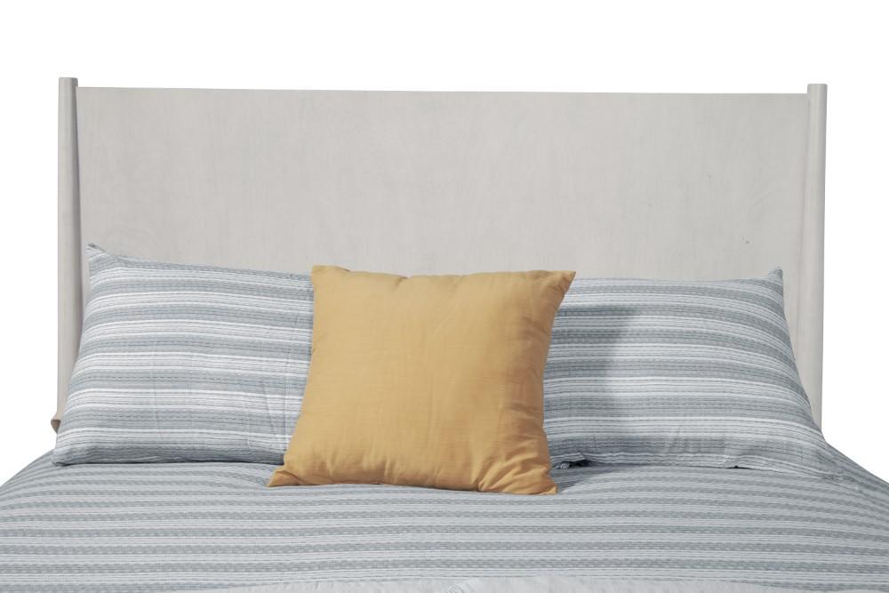 Alpine Furniture - Flynn Mid Century Modern Standard King Panel Bed, Gray - 966G-07EK veiw 5