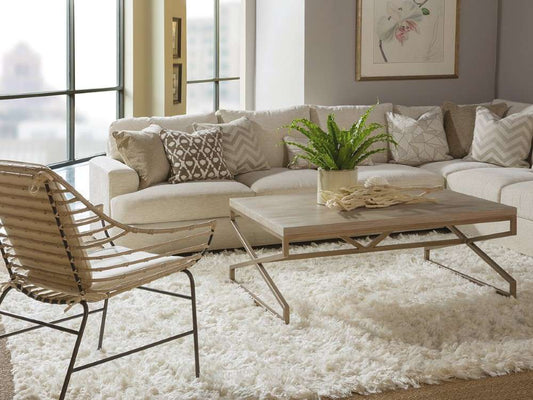Artistica Home - Cohesion Program Edict Rectangular Cocktail Table - Bianco - 01-2088-945-40 veiw 2