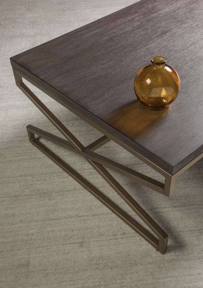 Artistica Home - Cohesion Program Edict Rectangular Cocktail Table - Warm Medium Brown - 01-2088-945-39 veiw 3