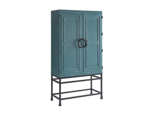 Barclay Butera - Jade Bar/Chest On Stand Light Blue - 01-0923-976C veiw 1