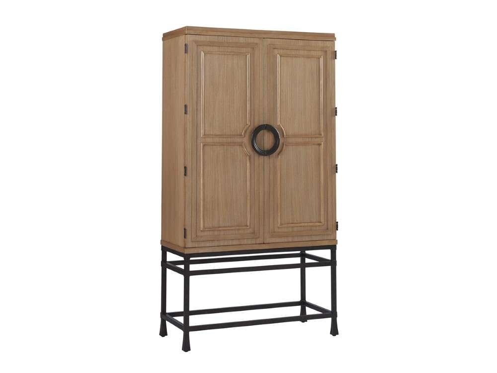 Barclay Butera - Jade Bar/Chest On Stand Light Brown - 01-0920-976C veiw 1