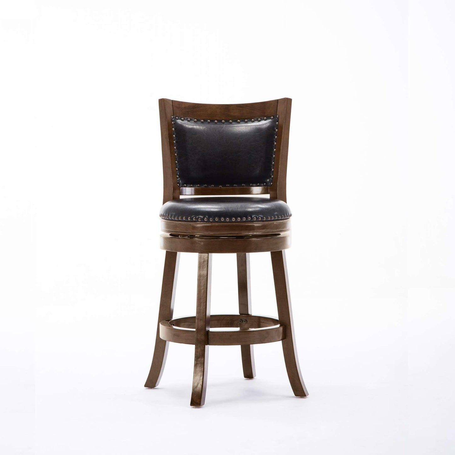 Boraam - 24in Bristol Swivel Stool in Cappuccino - 42824 veiw 1