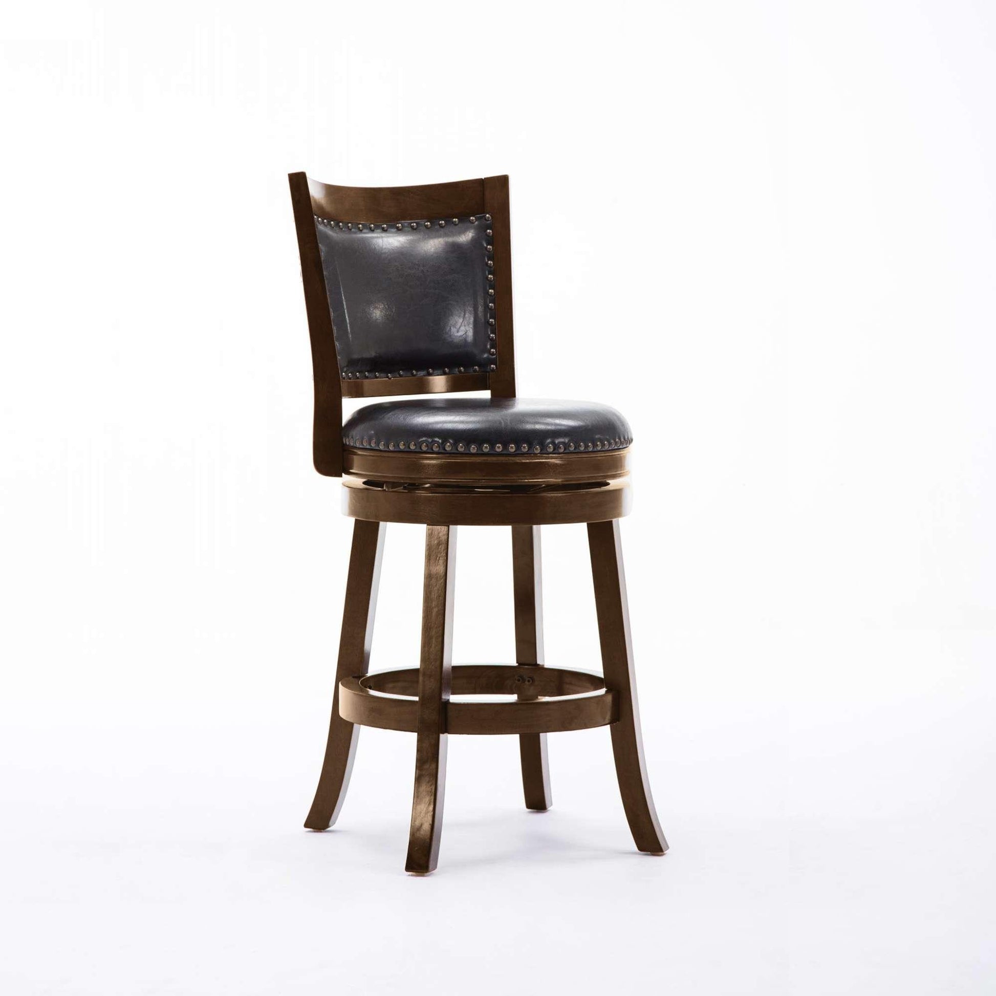 Boraam - 24in Bristol Swivel Stool in Cappuccino - 42824 veiw 2