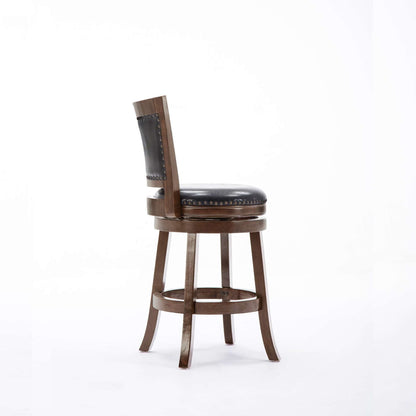 Boraam - 24in Bristol Swivel Stool in Cappuccino - 42824 veiw 3