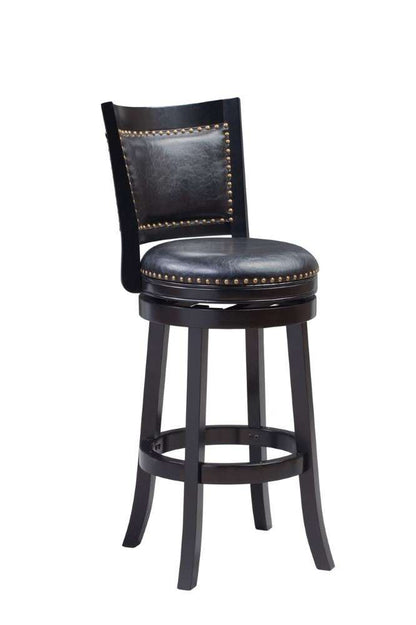 Boraam - 29in Bristol Swivel Stool in Black - 42529 veiw 3