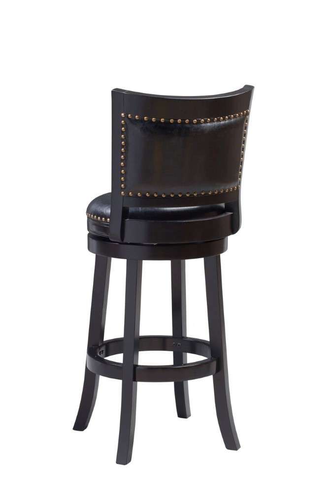 Boraam - 29in Bristol Swivel Stool in Black - 42529 veiw 4