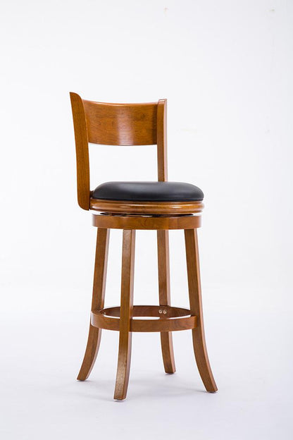 Boraam - 29in Palmetto Swivel Stool in Fruitwood - 45129 veiw 1
