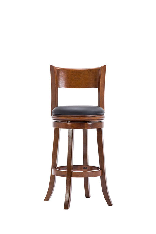 Boraam - 29in Palmetto Swivel Stool in Walnut - 47129 veiw 2