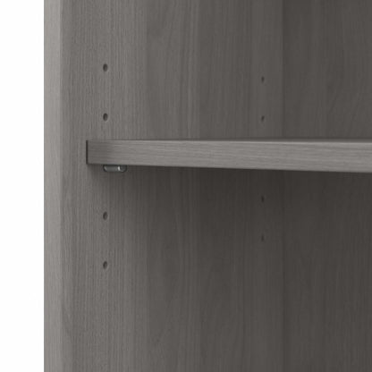 Bush Furniture - Cabot Tall 5 Shelf Bookcase in Modern Gray - WC31366 veiw 5