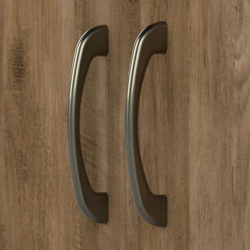 Bush Furniture - Cabot Tall Kitchen Pantry Cabinet with Doors in Reclaimed Pine - WC31599-Z veiw 4