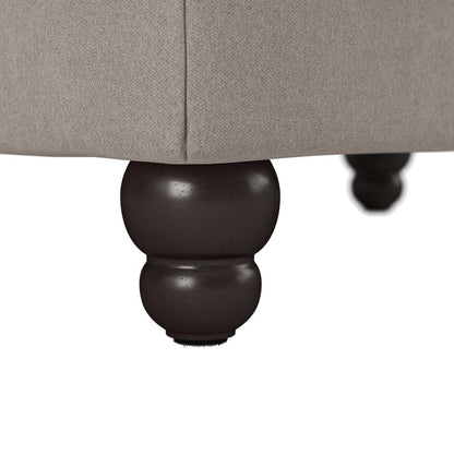 Bush Furniture - Coventry Storage Ottoman in Beige Herringbone - CVO34BBGH-Z veiw 3