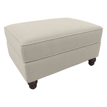 Bush Furniture - Coventry Storage Ottoman in Cream Herringbone - CVO34BCRH-Z veiw 1