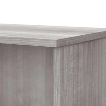 Bush Furniture - Hybrid Small 2 Shelf Bookcase in Platinum Gray - HY3036PG-Z veiw 5