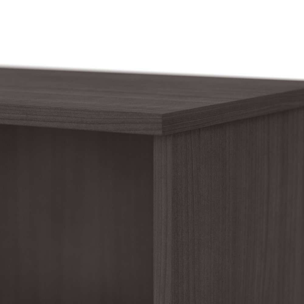 Bush Furniture - Hybrid Small 2 Shelf Bookcase in Storm Gray - HY3036SG-Z veiw 5