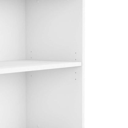 Bush Furniture - Hybrid Small 2 Shelf Bookcase in White - HY3036WH-Z veiw 4