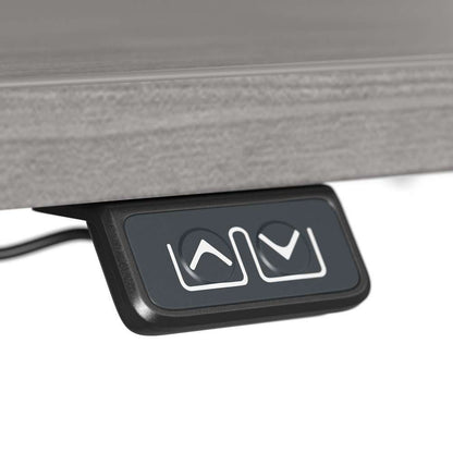 Bush Furniture - Move 40 Series 48W x 24D Electric Height Adjustable Standing Desk in Platinum Gray - M4S4824PGSK veiw 5
