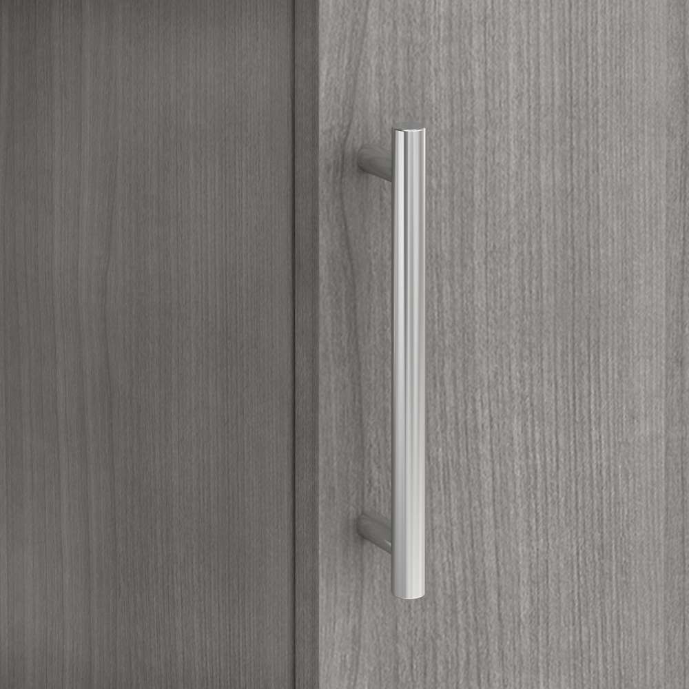 Bush Furniture - Somerset 60W L Shaped Desk with Storage in Platinum Gray - WC81230K veiw 3