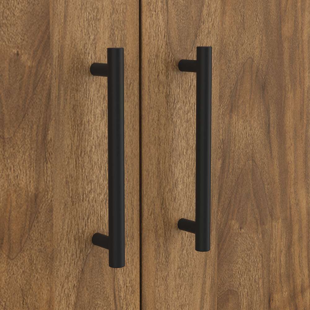 Bush Furniture - Somerset Large Armoire Cabinet in Fresh Walnut - STS166FWK veiw 5