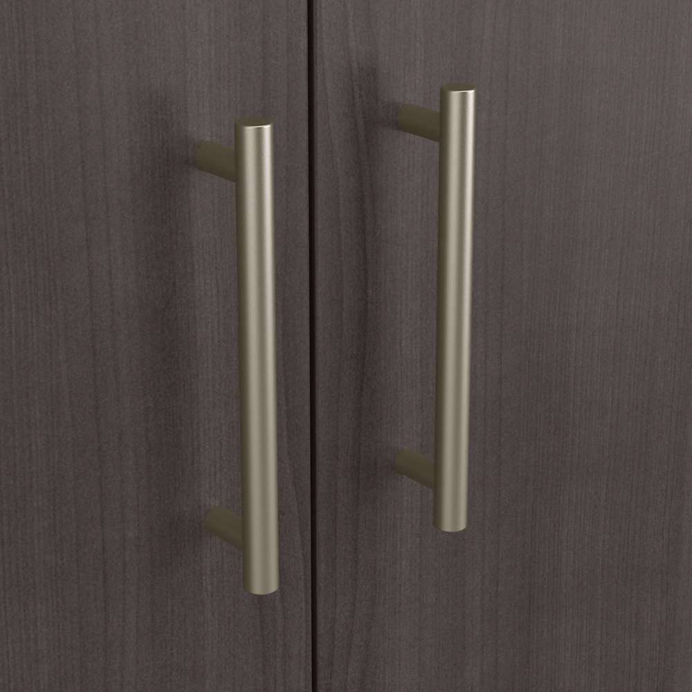 Bush Furniture - Somerset Large Armoire Cabinet in Storm Gray - STS166SGK veiw 5