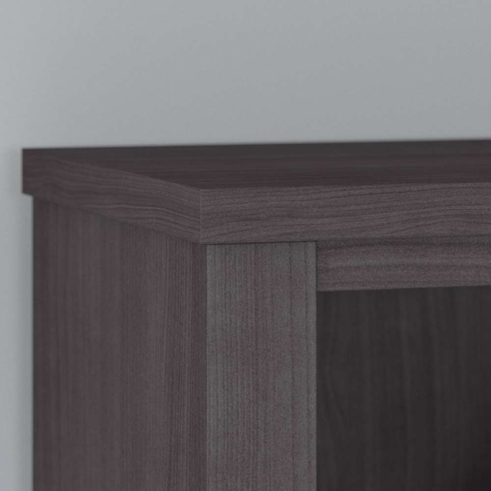 Bush Furniture - Somerset Tall 5 Shelf Bookcase in Storm Gray - WC81565 veiw 3