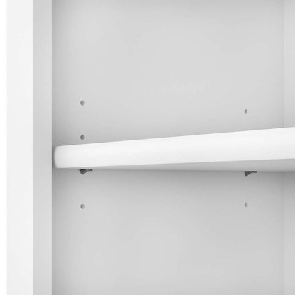 Bush Furniture - Somerset Tall 5 Shelf Bookcase in White - WC81965 veiw 3