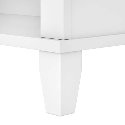 Bush Furniture - Somerset Tall 5 Shelf Bookcase in White - WC81965 veiw 5
