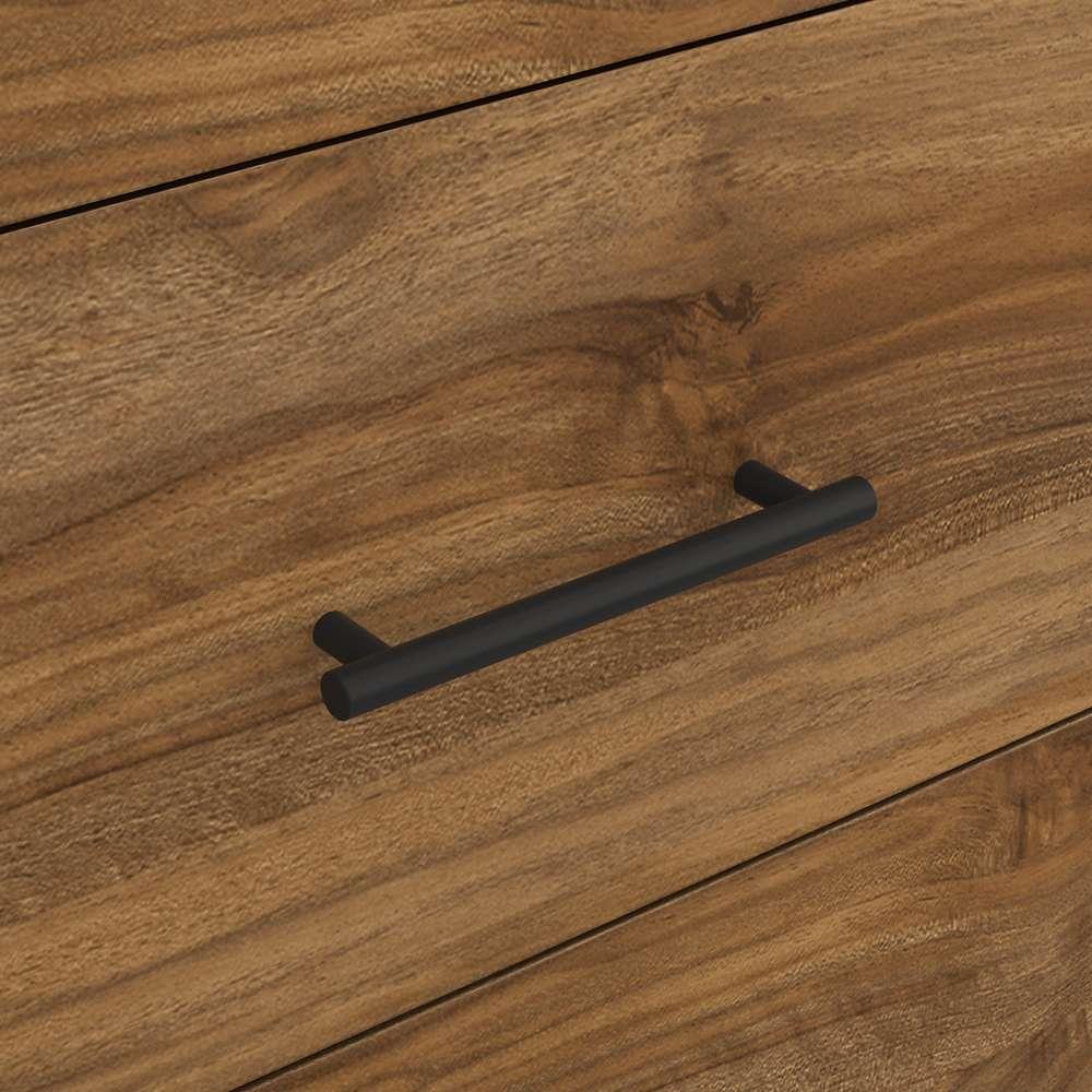 Bush Furniture - Somerset Tall Sideboard Buffet Cabinet in Fresh Walnut - STV148FWK-Z1 veiw 5