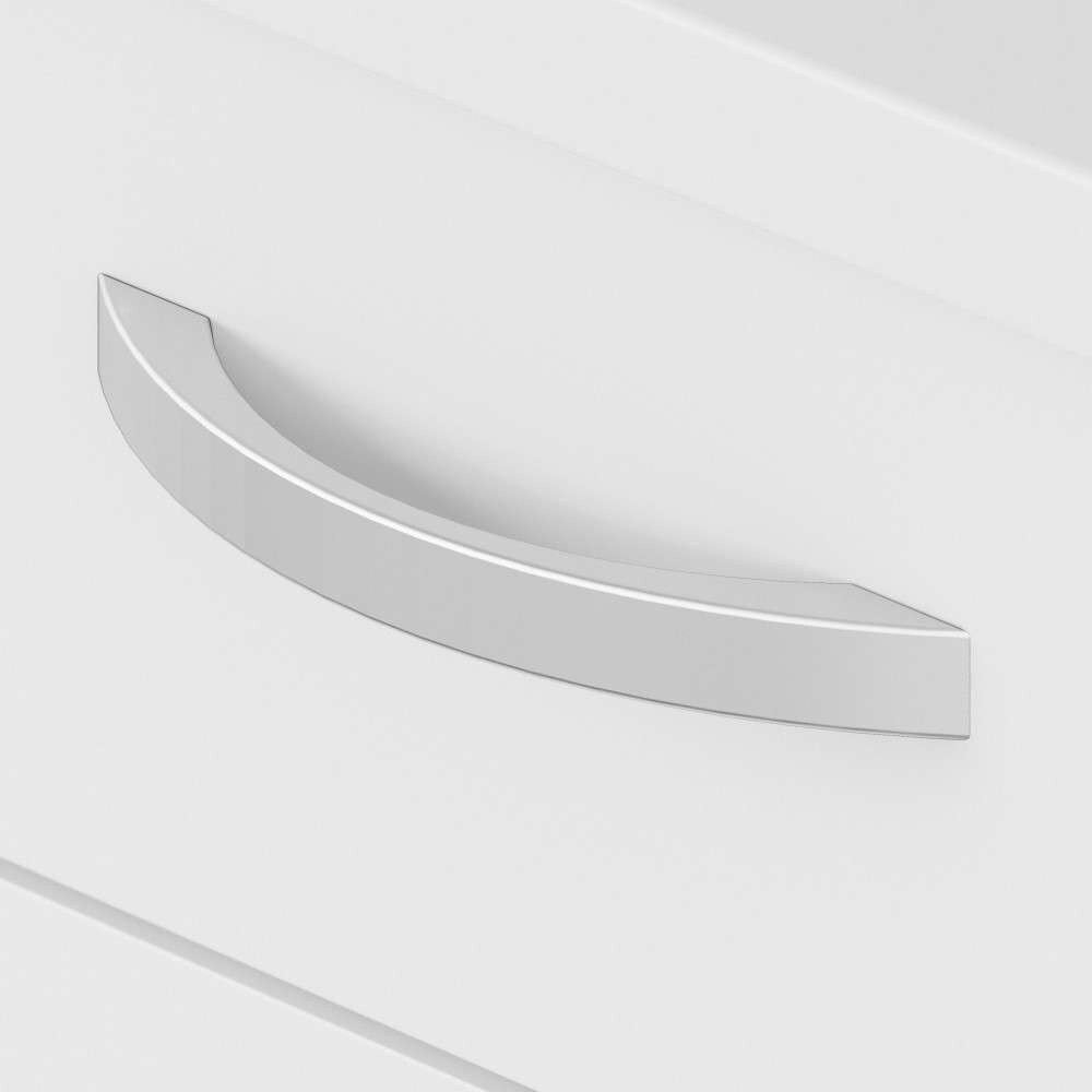 Bush Furniture - Studio C Office Storage Cabinet with Drawers and Shelves in White - SCF130WHSU veiw 4