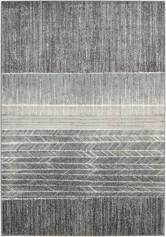Calvin Klein - Home Gradient Grey 56in x 8 Area Rug - GDT04-99446318503_CLOSEOUT veiw 1