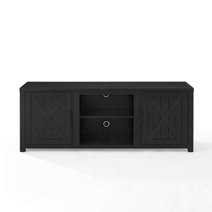 Crosley Furniture - Gordon 58in Low Profile Tv Stand Black - CF101358-BK veiw 3