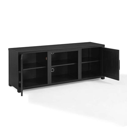Crosley Furniture - Gordon 58in Low Profile Tv Stand Black - CF101358-BK veiw 4