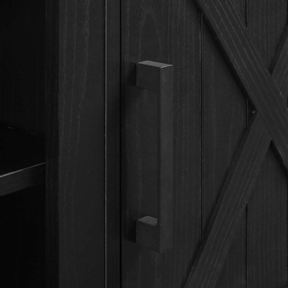 Crosley Furniture - Gordon 58in Low Profile Tv Stand Black - CF101358-BK veiw 6