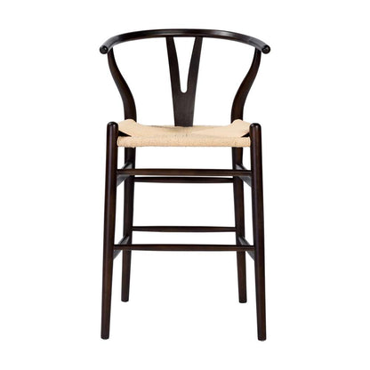 Euro Style - Evelina-C Counter Stool in Walnut - 08169WAL veiw 1
