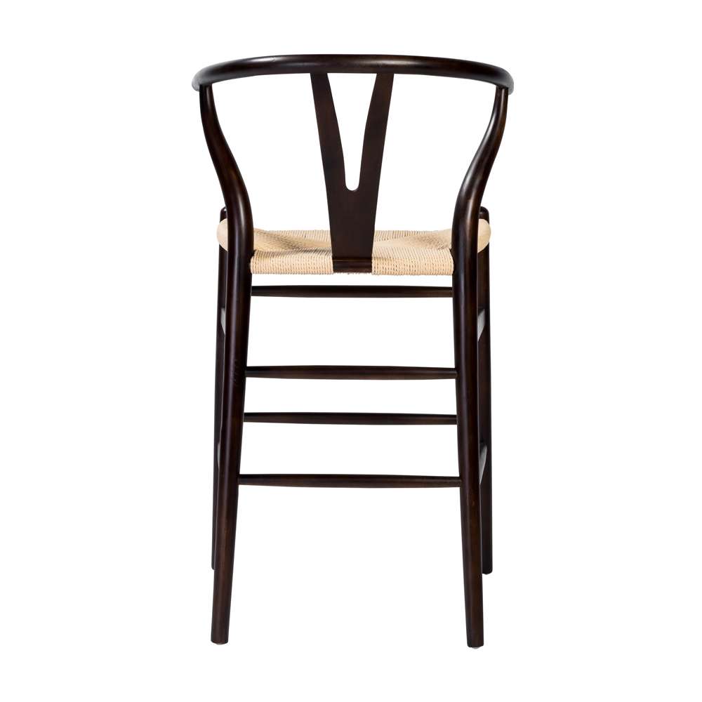 Euro Style - Evelina-C Counter Stool in Walnut - 08169WAL veiw 5