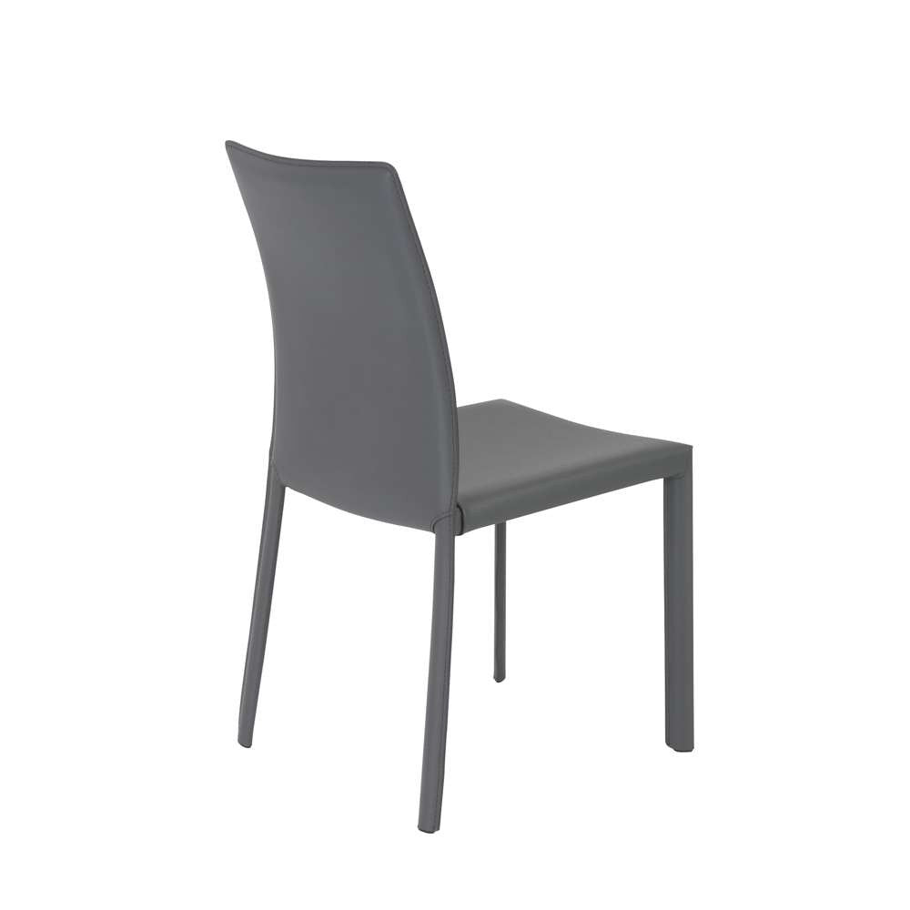 Euro Style - Hasina Side Chair in Gray (Set of 2) - 38627GRY veiw 4