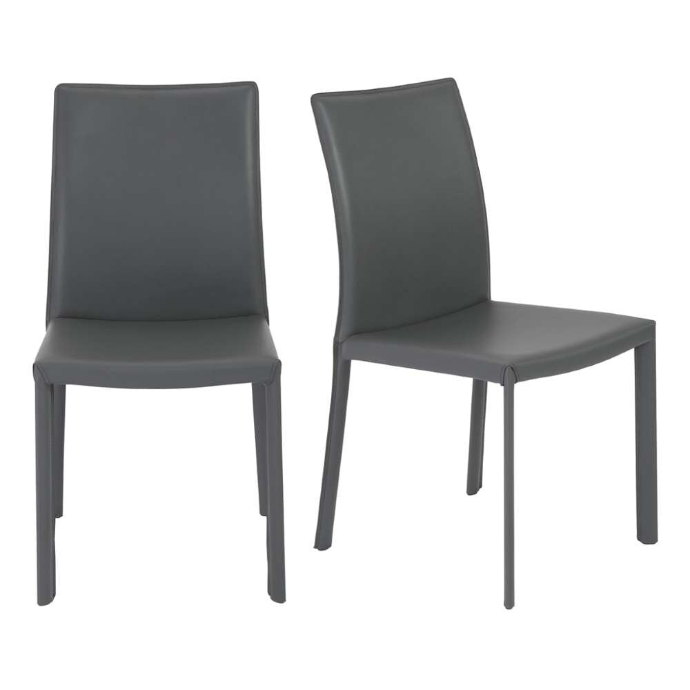 Euro Style - Hasina Side Chair in Gray (Set of 2) - 38627GRY veiw 5