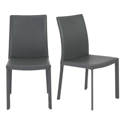 Euro Style - Hasina Side Chair in Gray (Set of 2) - 38627GRY veiw 5