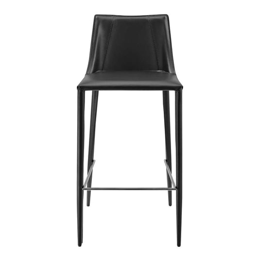Euro Style - Kalle Bar Stool in Black - 30918-BLK-MP1 veiw 1