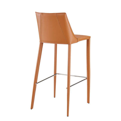 Euro Style - Kalle Bar Stool in Cognac - 30918-COG-MP1 veiw 3