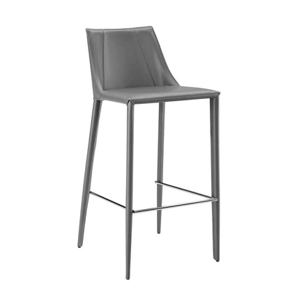 Euro Style - Kalle Bar Stool in Gray - 30918-GRY-MP1 veiw 2