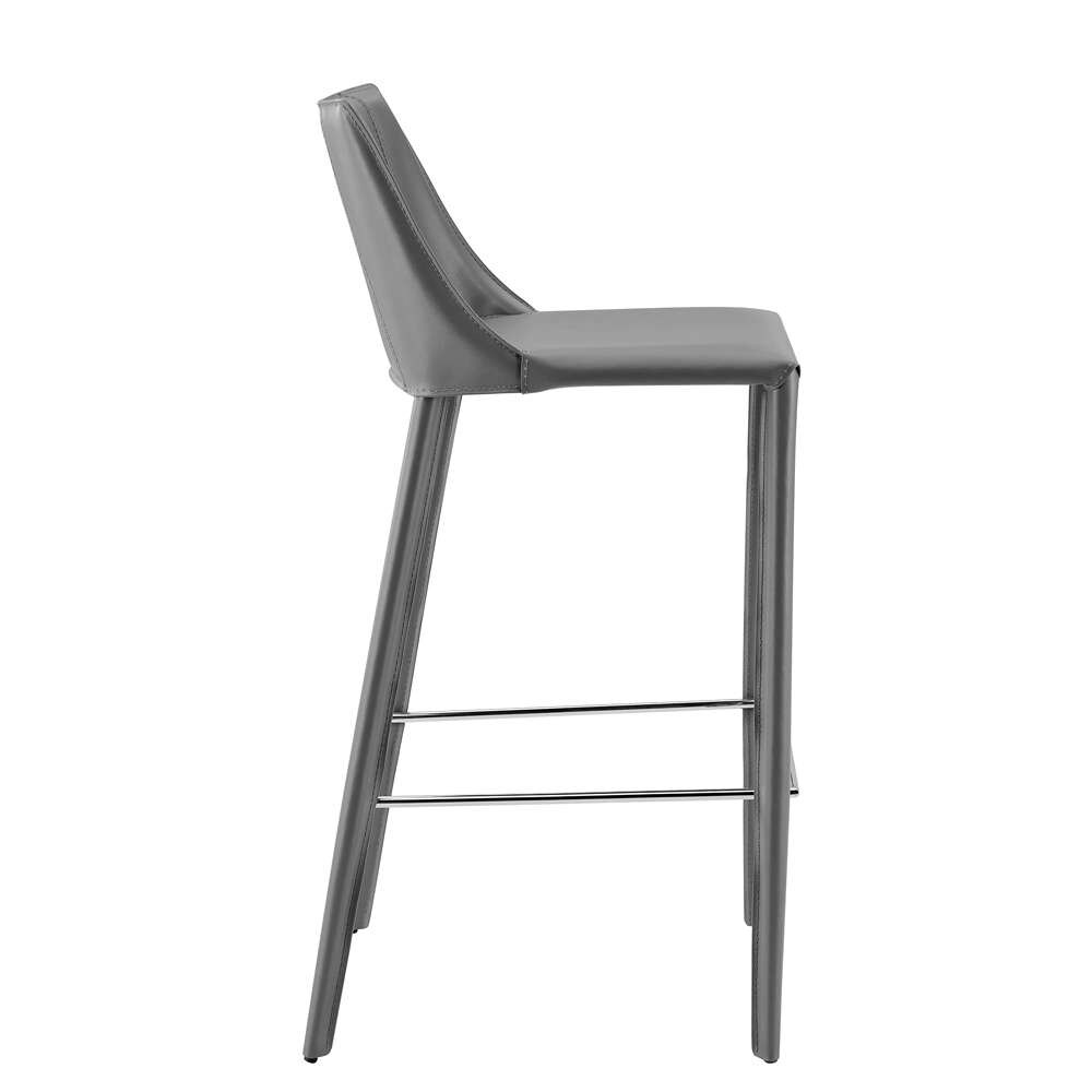 Euro Style - Kalle Bar Stool in Gray - 30918-GRY-MP1 veiw 3