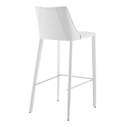 Euro Style - Kalle Bar Stool in White - 30918-WHT-MP1 veiw 4