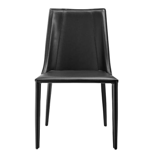 Euro Style - Kalle Side Chair in Black - 30914-BLK-MP1 veiw 1
